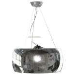 Lampa oprawa wisząca LIDIA fI400*H1500mm 3xE27 G95 CHRO Szkło + metal hurtownia led Premium Lux