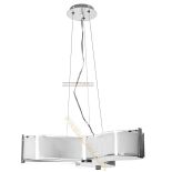 Lampa oprawa wisząca MARGHERITA fI350*H1500mm 3xE27 Szkło + metal hurtownia led Premium Lux