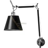 Lampa oprawa kinkiet PAOLA fI230*360+250mm 1xE27 CZARNA hurtownia led Premium Lux