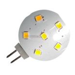 Żarówka G4 6 led smd 2835 12V DC 1W zimna biała